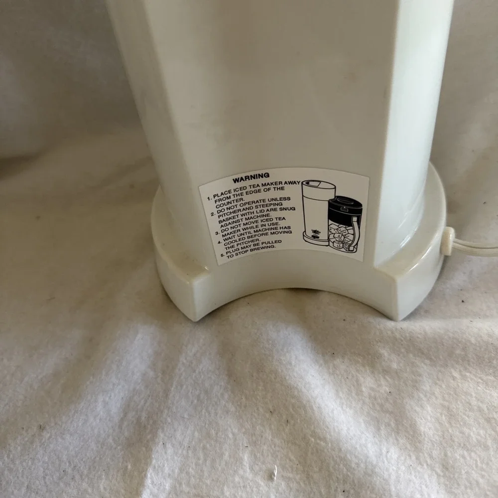 Mr. Coffee Iced Tea‎ 2 Qt. Tea maker main unit only Blue TM1 FREE SHIPPING